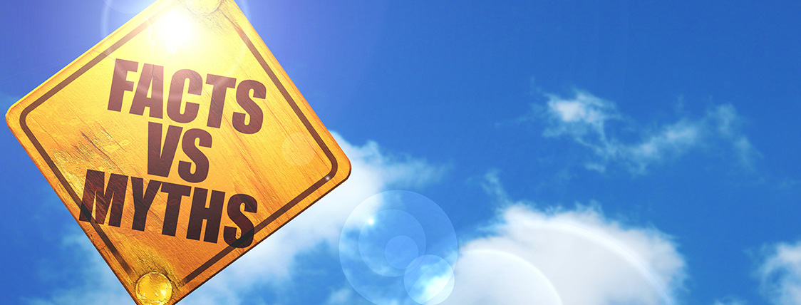 Road sign that reads Facts vs. Myths representing myths about CFP certification